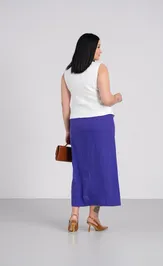 Spódnica FASHION CENTRE L-3947/Fioletovyj