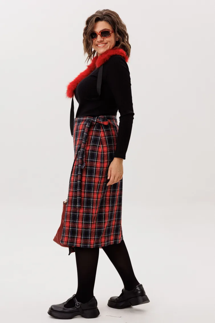 Skirt Anelli Laurel #1776 Shotlandskaya roza