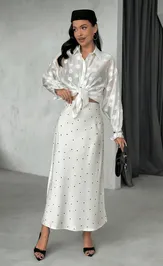 Юбка PRATA wear S040 молочный