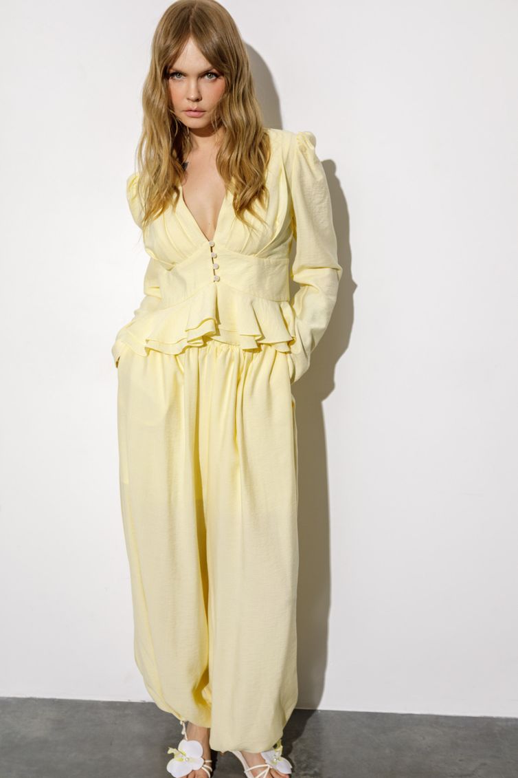 Блуза Pirs арт. 6720 желтый