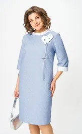 Платье Michel Chic 2185 голубой