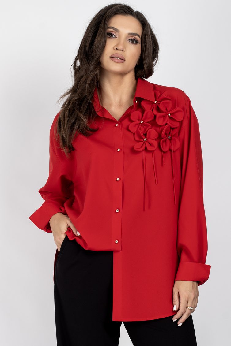 Blouse VIZAVI #810 krasnyj