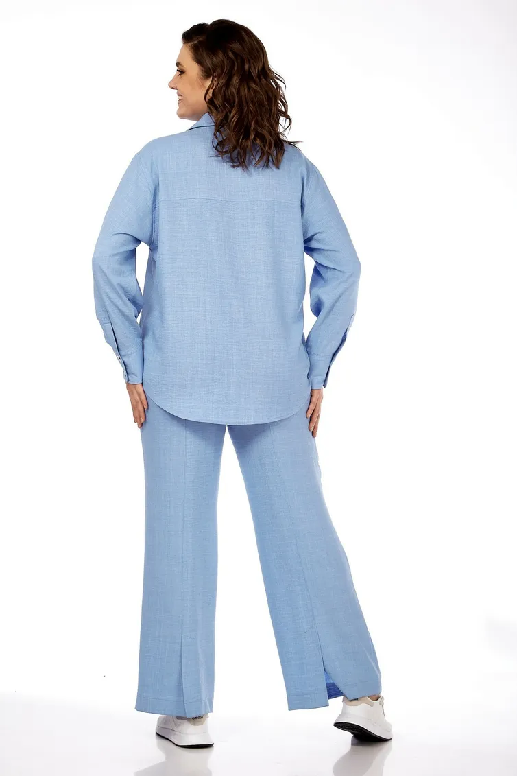 Garnitur Vilena-fashion #878 goluboj