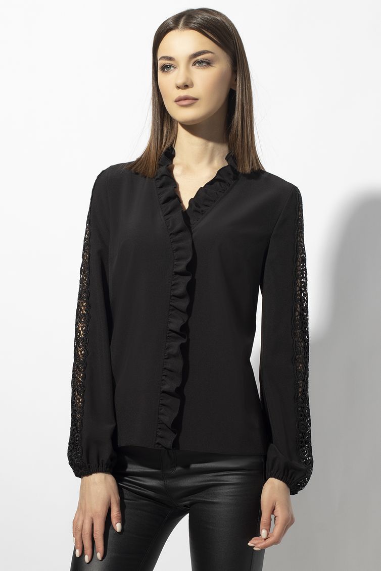 Blouse VIZAVI #652 chernyj