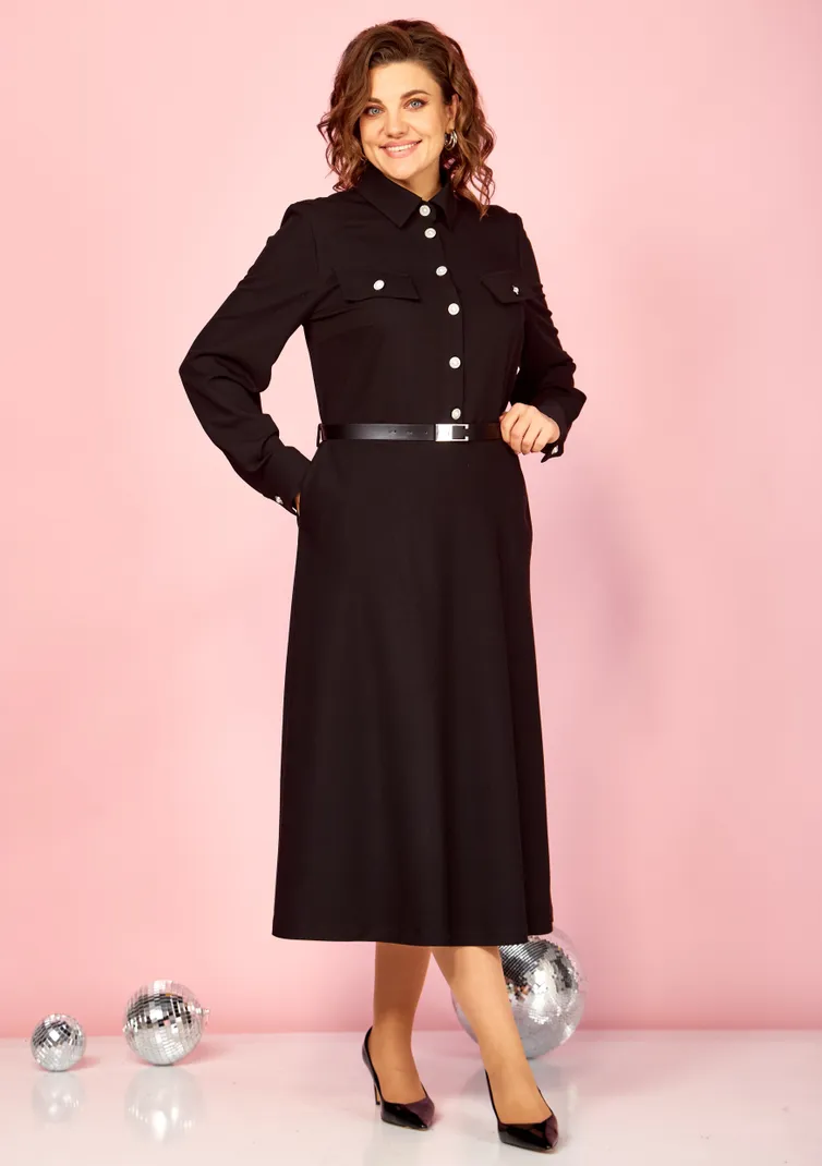 Sukienka Ava fashion #M-164 chernyj