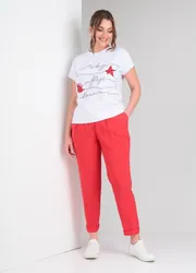 Zestaw Vilena-fashion #814 belyj+krasnyj