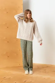 Spodnie Barbara Geratti #S8348BG xaki/tuman