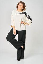 Комплект Rumoda арт. 2278 дл.р. молочный-черный