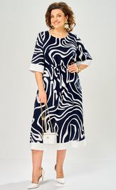 Платье Karina Delux М-1245 синий