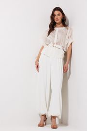 Блузка Люше арт. 4382 молоко