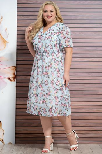 1919 цветы на голубом