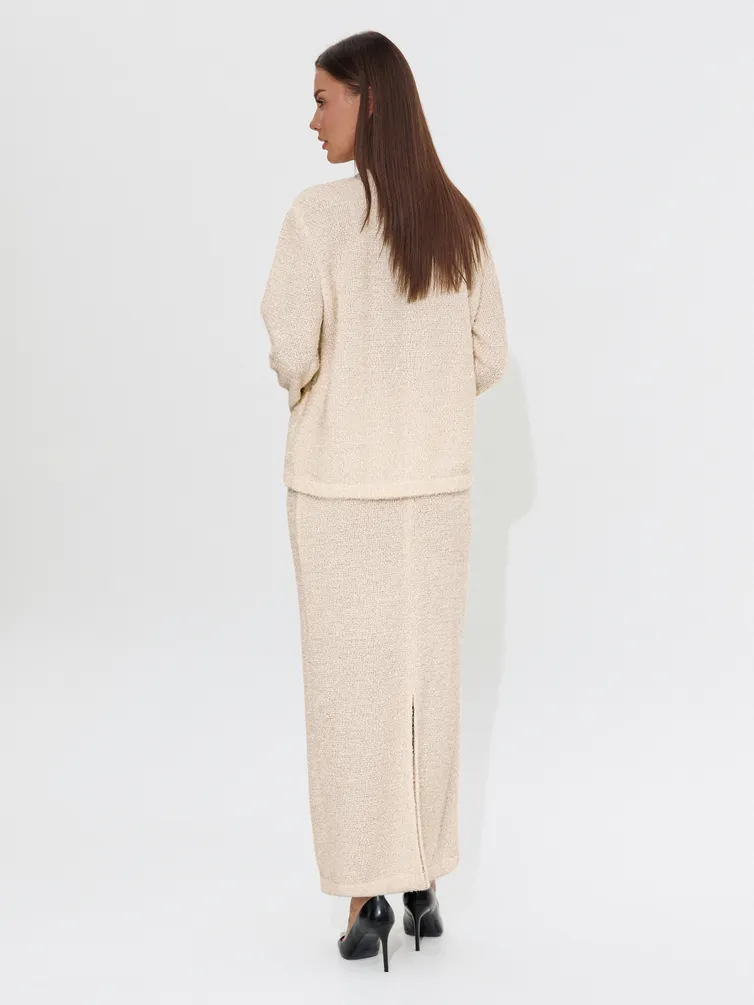 Юбка V&N fashion арт. 1186_бежевый