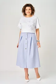Юбка Rumoda арт. 2290 голубой