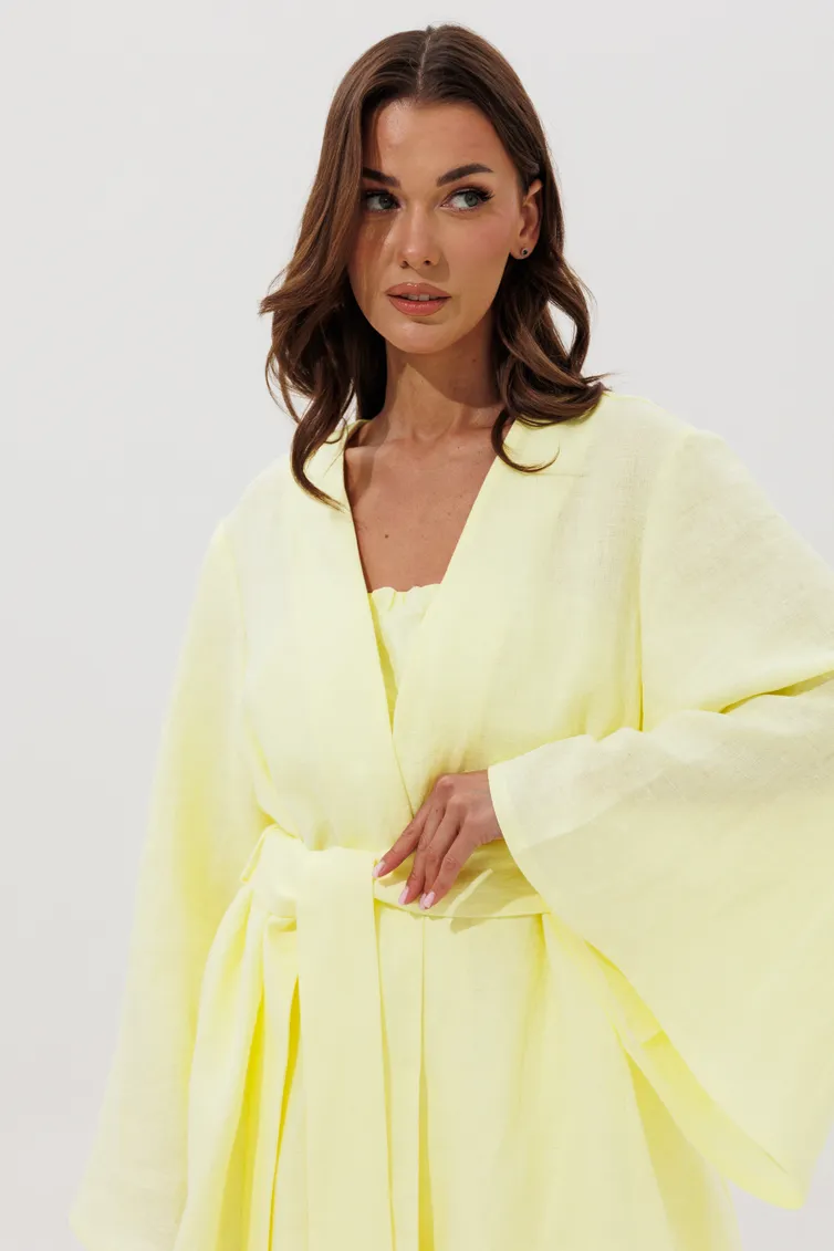 Garnitury damskie V&N fashion #1166_zhyoltyj