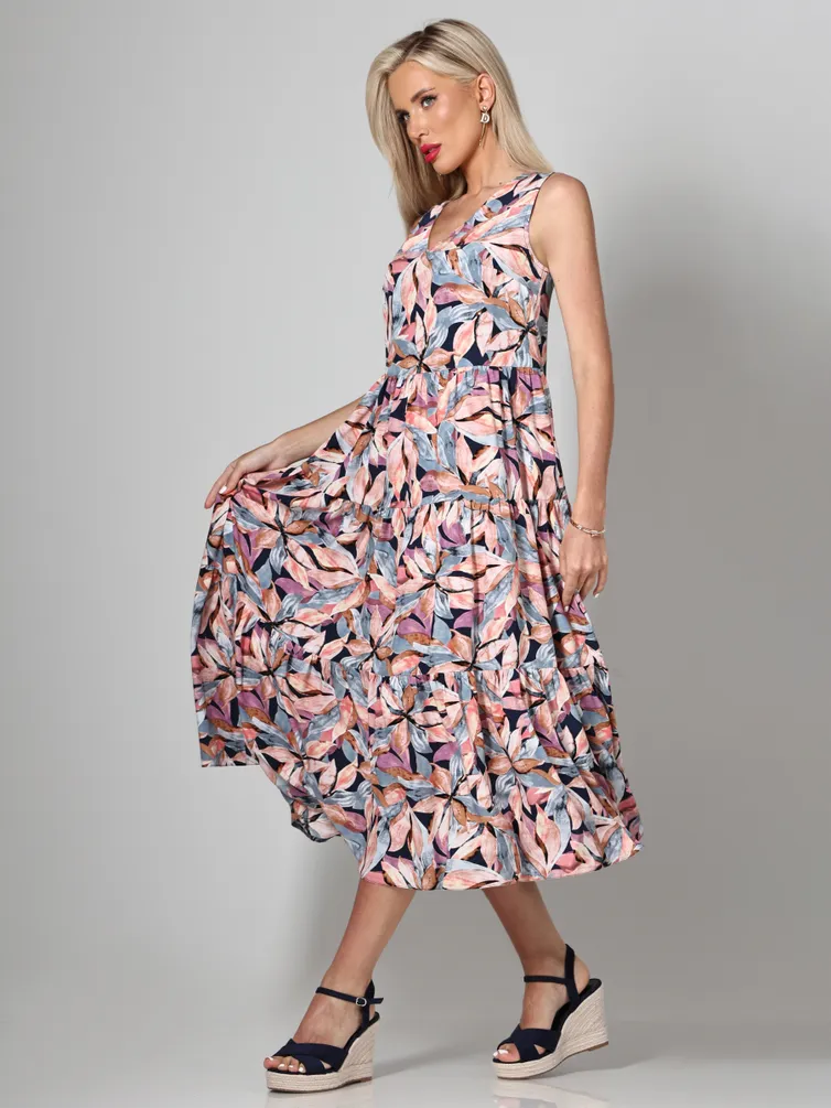 Dress DS Trend #YuS-1070 (Vozmutitelno krasivo, yarkaya nyu)