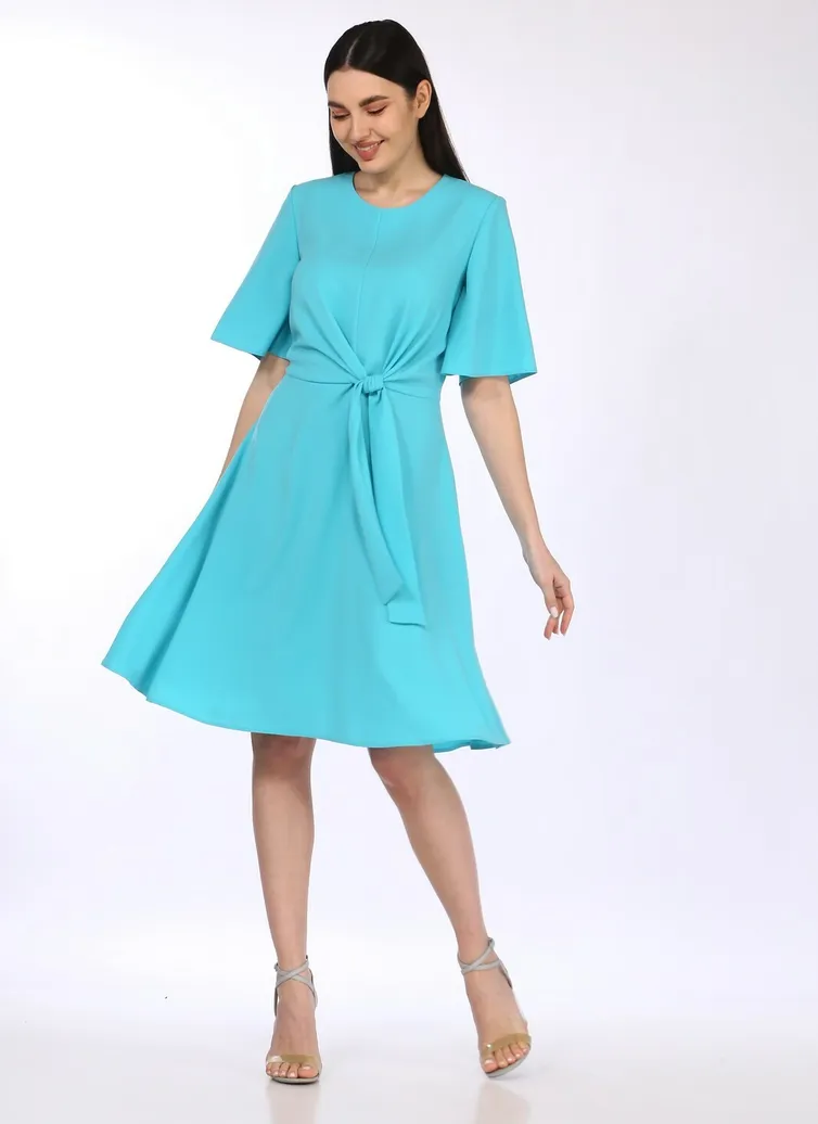 Sukienka Vilena-fashion #799 biryuza