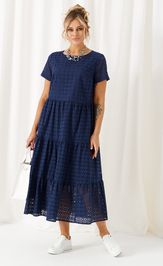 Платье Beautiful & Free 6462 синий