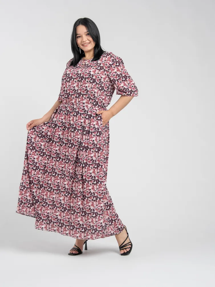 Sukienka FASHION CENTRE #V-3961/Multikolor