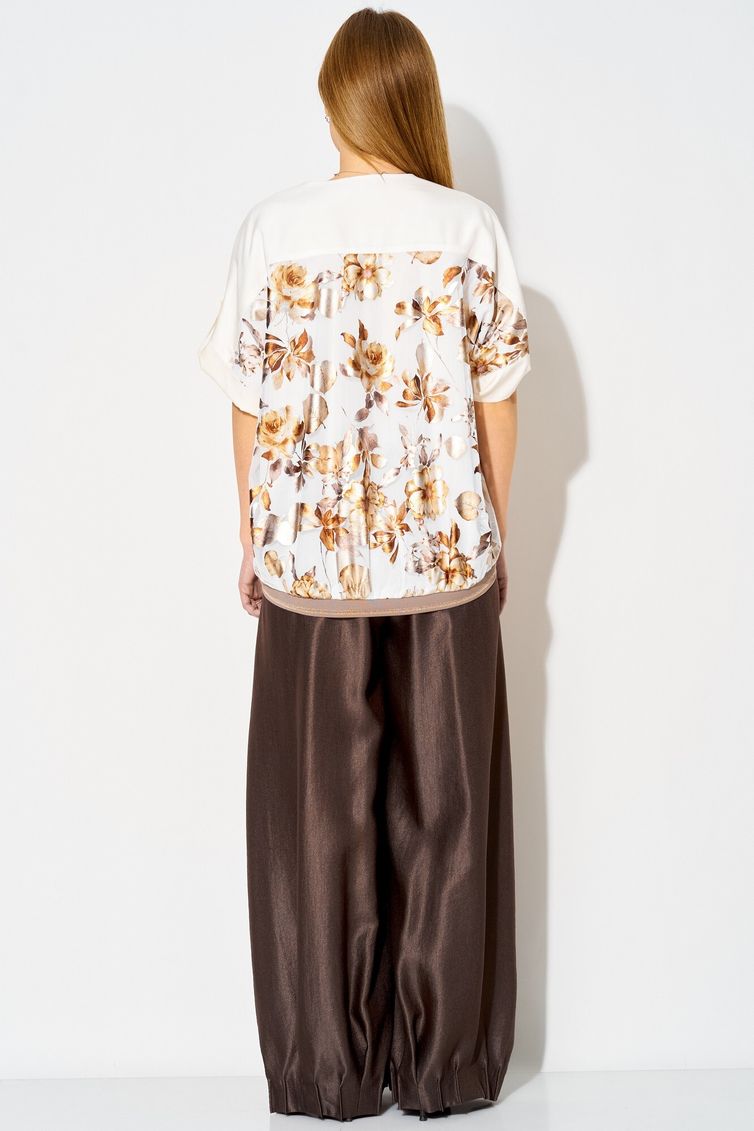 Брюки LAIKONY арт. L-834-2 шоколадный