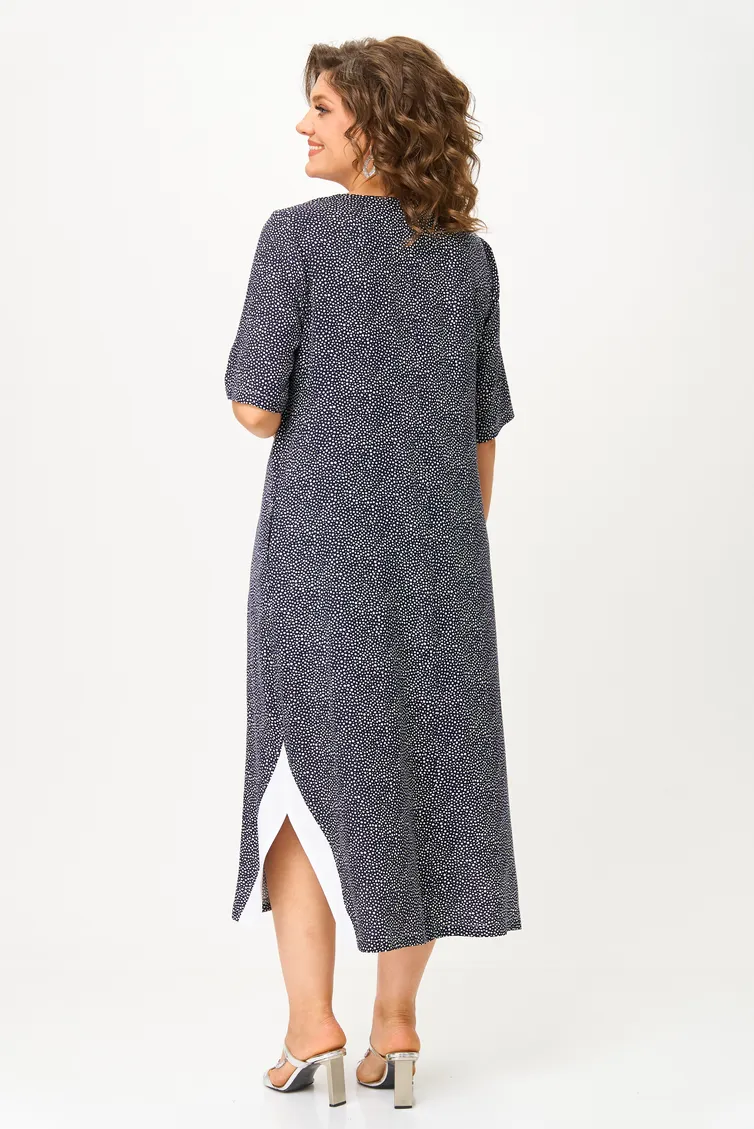 Sukienka Michel Chic #2168 temno-sinij, gorox