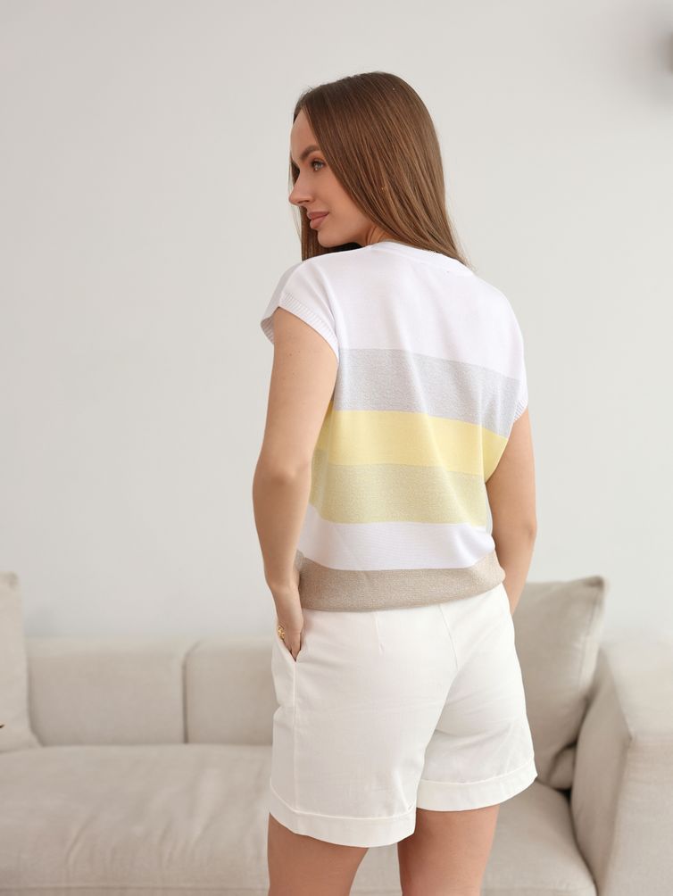 Джемпер BONADI арт. 2128 желтый