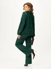 Suit Vilena-fashion #1162 izumrud