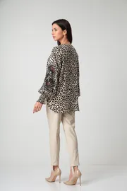 Bluzka SandyNA #130413 leopard