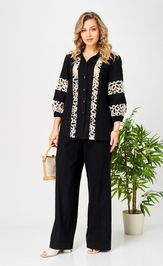 Костюм Ava fashion М-195 черный