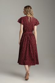 Dress MARIKA #421 bordo