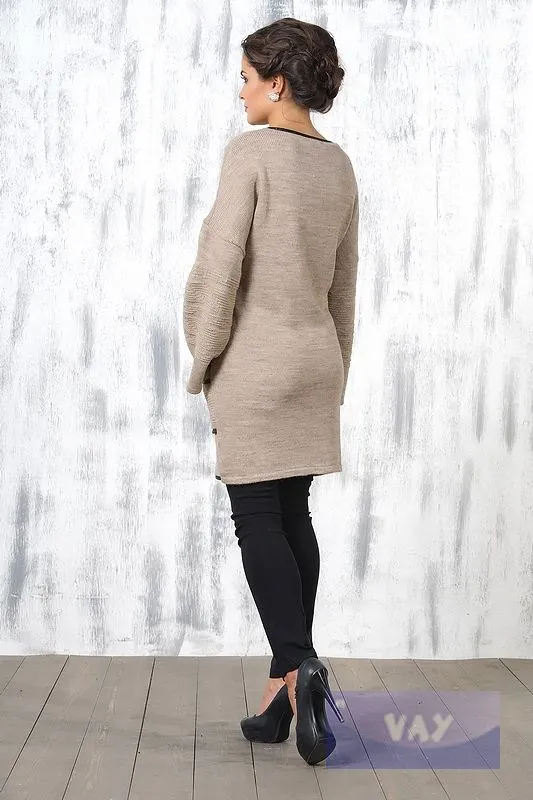 Jumpers, cardigans, blazers Newvay #1378 sv.korichn