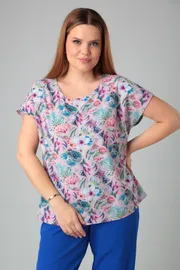 Блузка BLISS арт. 8700 Розовый CAMILE