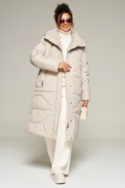 Coat Beautiful & Free #8012 kremovyj