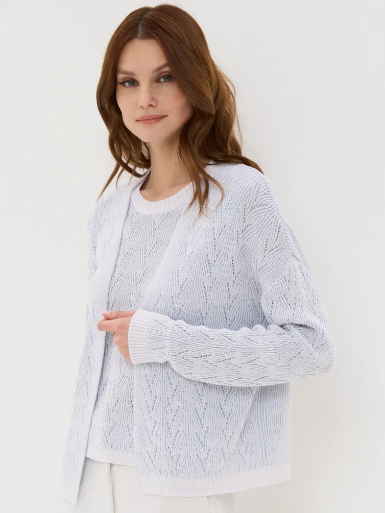 Sweter Newvay #9231-91032 bel/tumannaya rosa