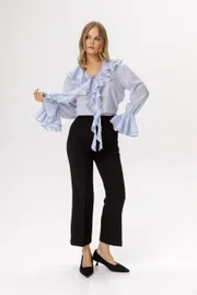 Trousers Pirs #6557 chernyj