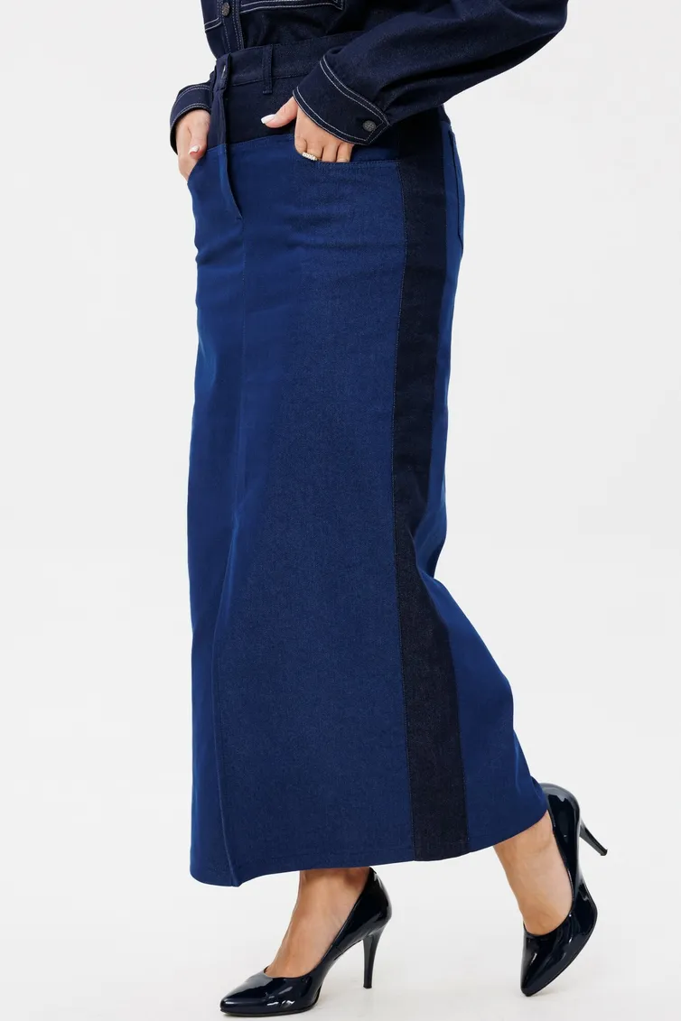 Skirt Ma Cherie #2076 sinij