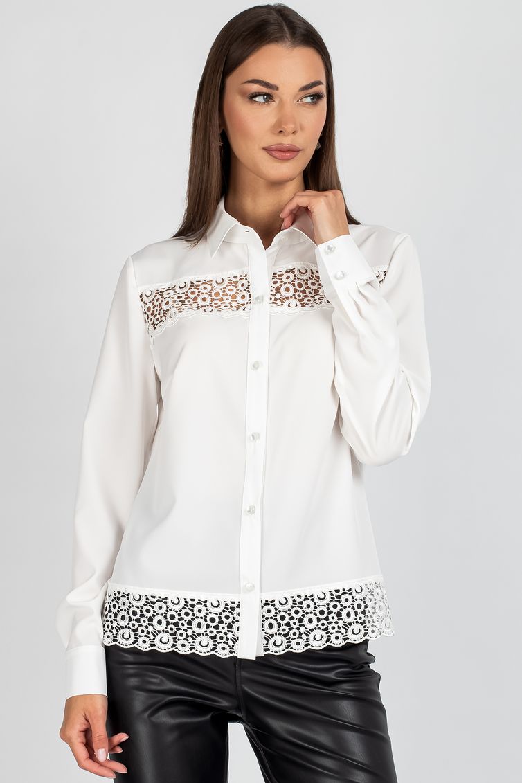 Blouse VIZAVI #737 molochnyj