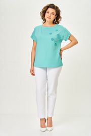 Блузон Rumoda арт. 2288 бирюзовый