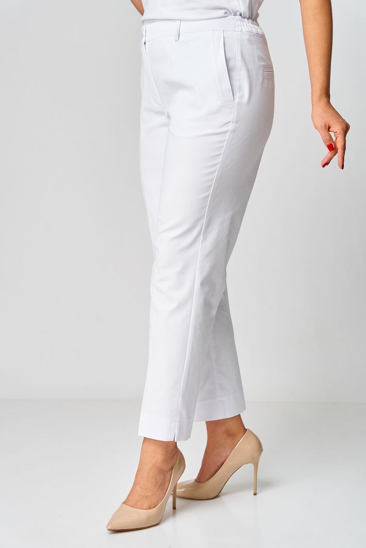 Брюки БелЭльСтиль арт. 586-287 белый джинс
