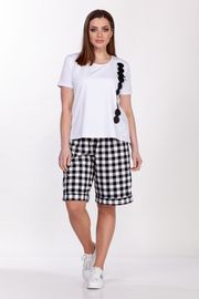 Шорты Belinga арт. 4045 черно-белый