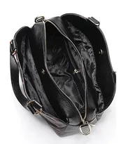 Torba Galanteya #24s1131k45 chernyj/bordo
