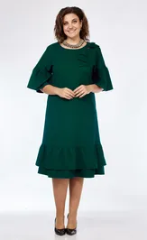 Dress Соломея Люкс 962 bant izumrud