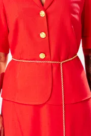 Suit Ava fashion #M-214 krasnyj