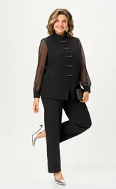 Suit Vilena-fashion 1208 chernyj