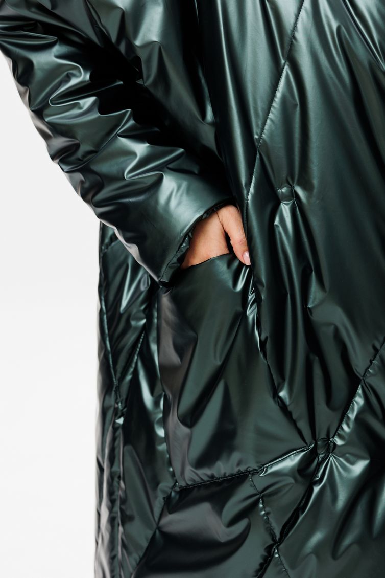 Coat PRATA wear #S023 zelenyj