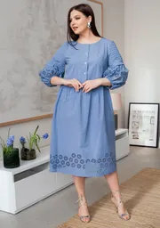 Sukienka ASV #2593 sinij