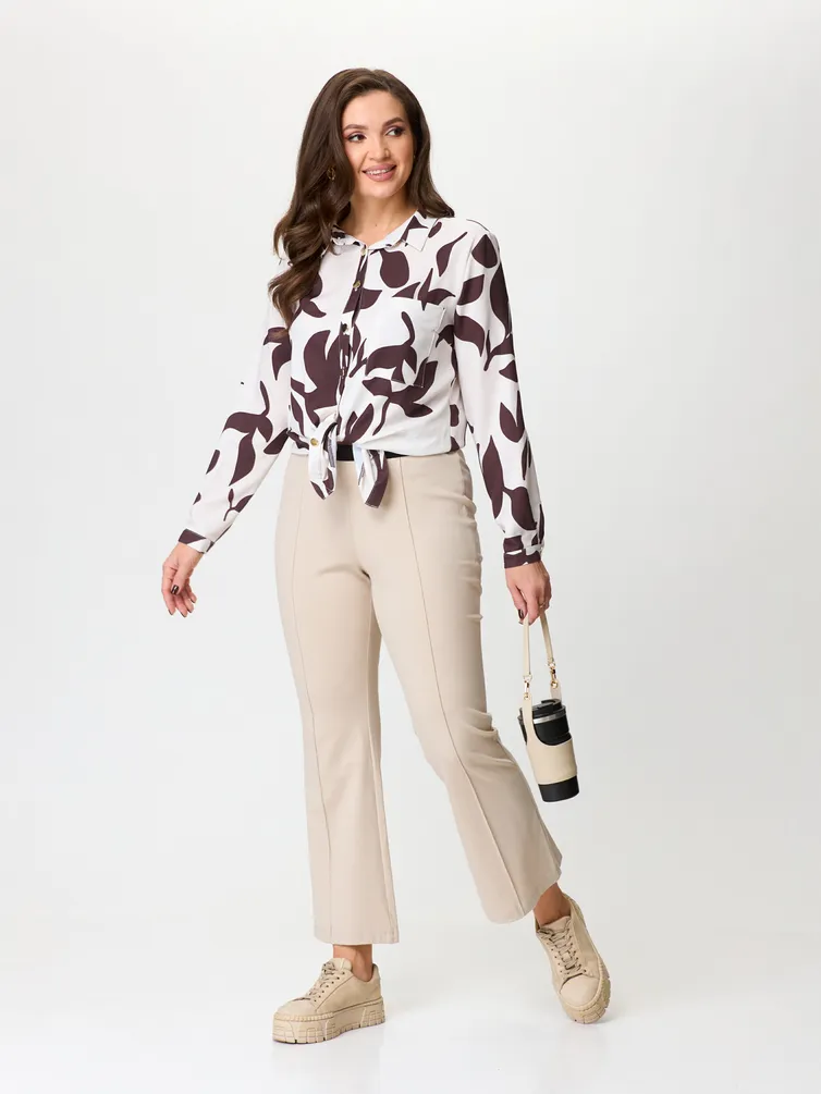 Trousers nika.pl #0502202 Sigma-22 bezhevyj