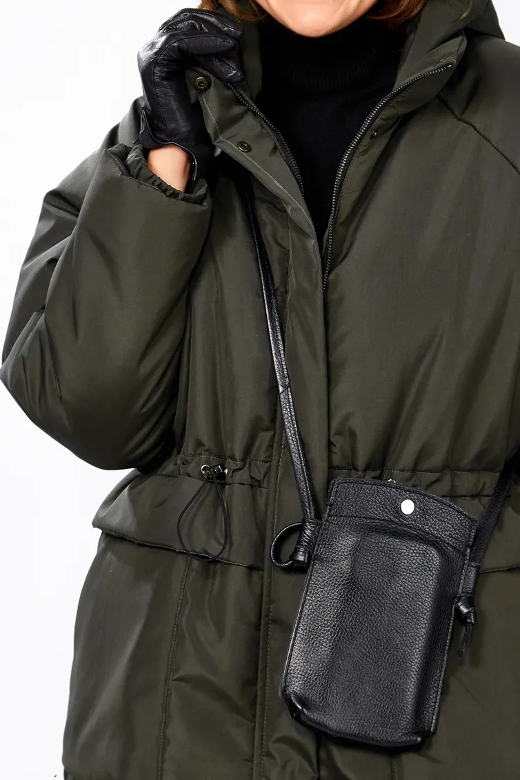 Płaszcz LS #8295 xaki