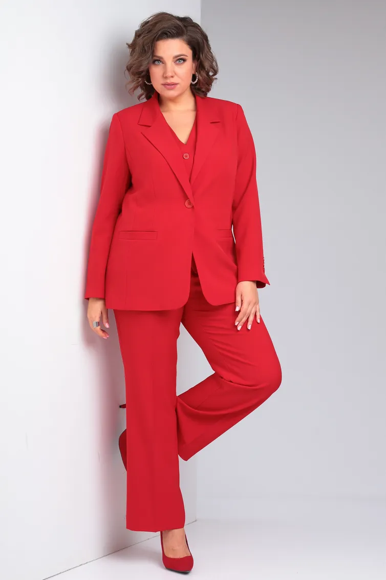 Garnitur Vilena-fashion #1119 krasnyj