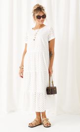 Платье Beautiful & Free 6462 белый