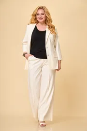 Trousers BelElStyle #601 molochnyj